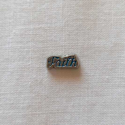 "Faith" Word Charm