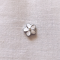 Small White Flower Charm