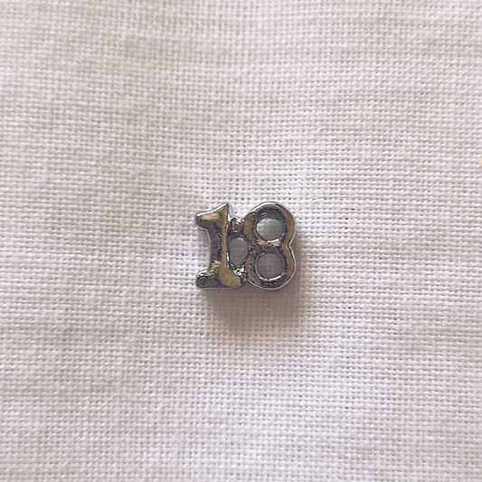 18th Birthday Charm