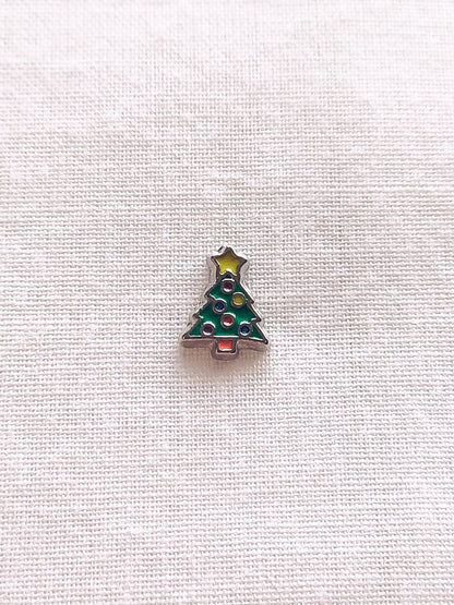 Green Christmas Tree Charm