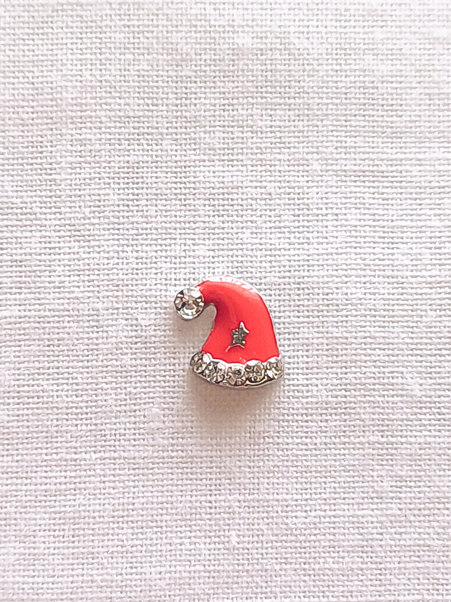 Red Christmas Hat Charm