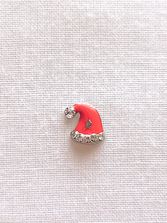 Red Christmas Hat Charm